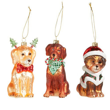 Christmas Pup Collection Ornament - Assorted - My Christmas