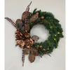 Cinnamon Luxe on Green Wreath - My Christmas