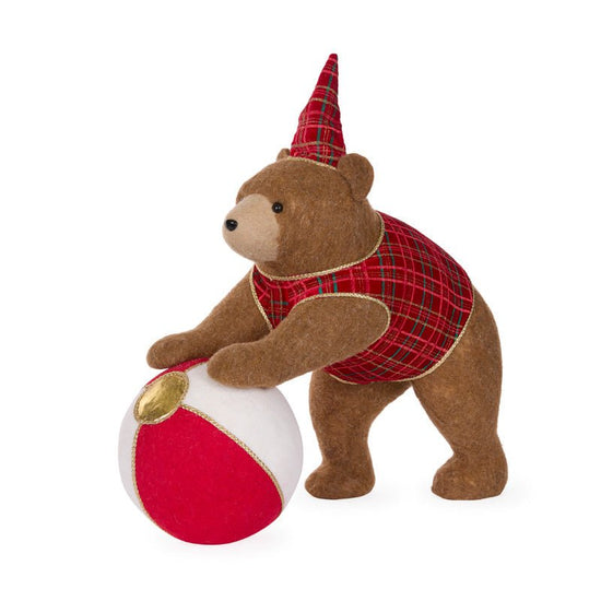 Circus Bear with Ball - My Christmas
