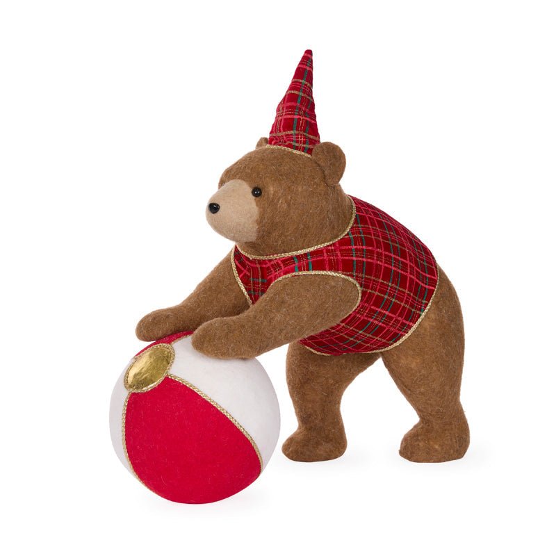 Circus Bear with Ball - My Christmas