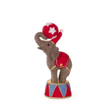 Circus Elephant On Drum - My Christmas