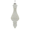 Clear Frosted Finial - 20cm - My Christmas