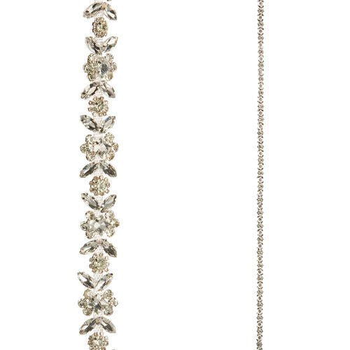 Clear Jewelled Garland - My Christmas