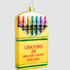 Colour Me Crazy Glass Ornament - My Christmas