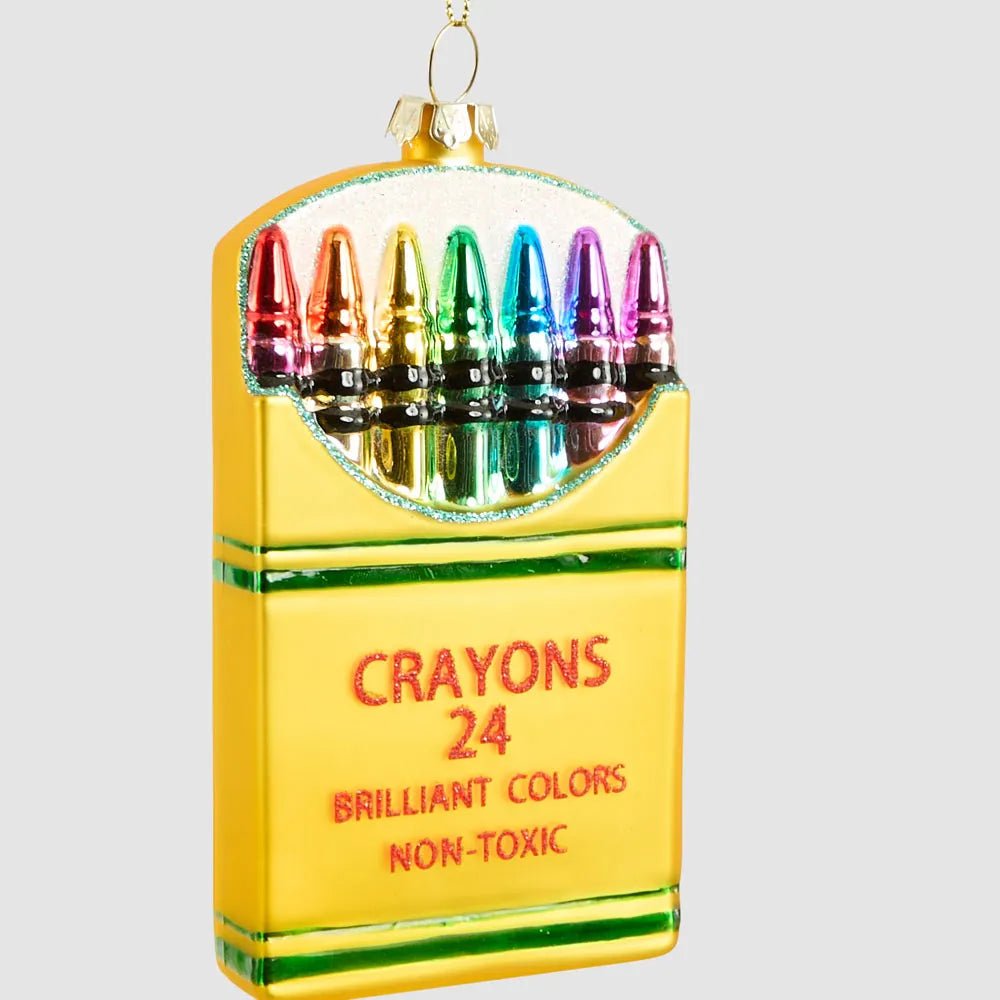 Colour Me Crazy Glass Ornament - My Christmas