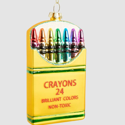 Colour Me Crazy Glass Ornament - My Christmas