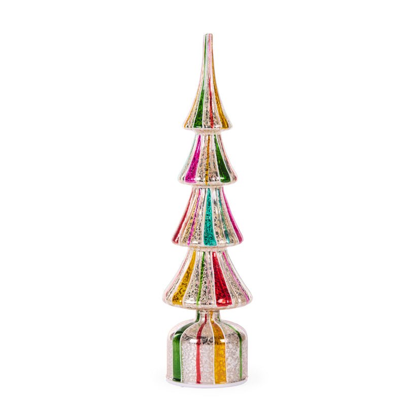 Colourful Mercury Rotating Tree - 39cm - My Christmas