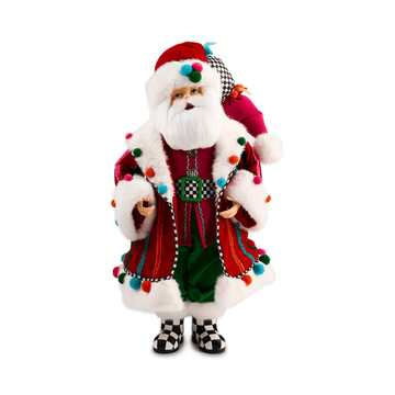 Confetti Christmas Fabric Santa - My Christmas
