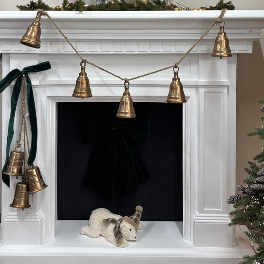 Copper Bell Garland - My Christmas