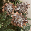 Copper Pine Cone Spray - My Christmas