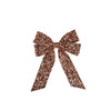 Copper Sequin Bow - My Christmas