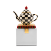 Courtly Check Teapot Stocking Holder - My Christmas