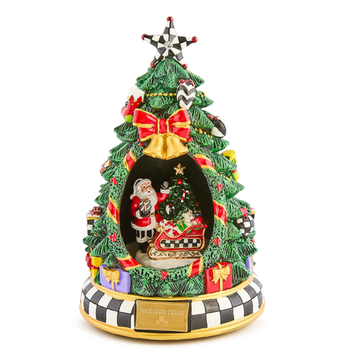 Courtly Christmas Tree & Santa Musical Display - My Christmas