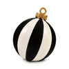 Courtly Stripe Medium Tabletop Ornament - My Christmas