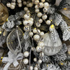 Cream Pearl Berry Spray - My Christmas