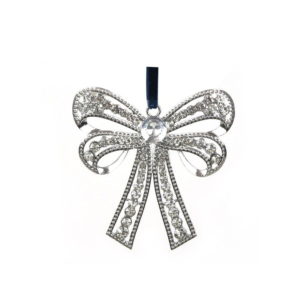 Crystal Bow Ornament - My Christmas