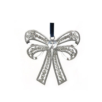Crystal Bow Ornament - My Christmas
