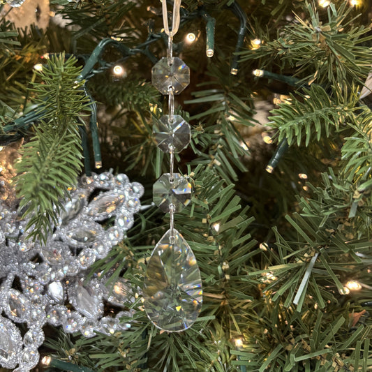 Crystal Drop Ornament - Set of 3 - My Christmas