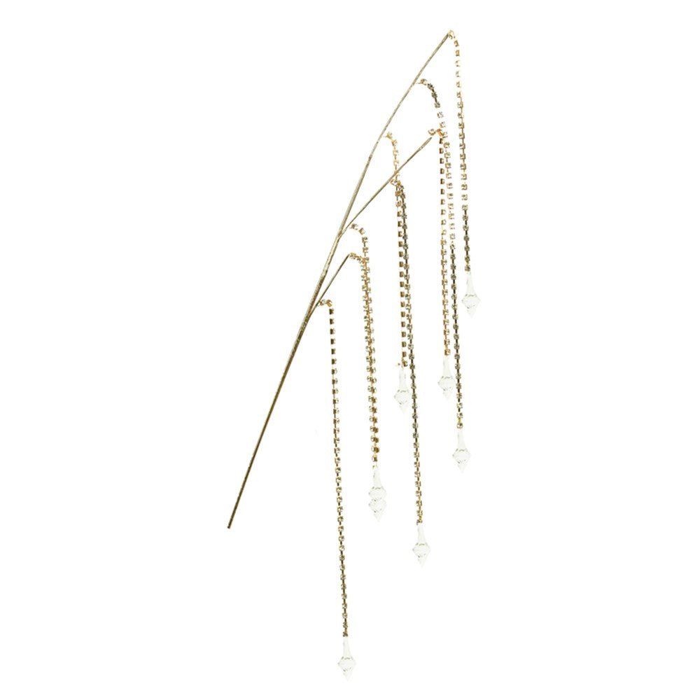 Crystal Drop Spray with 8 Diamonte Strands - My Christmas