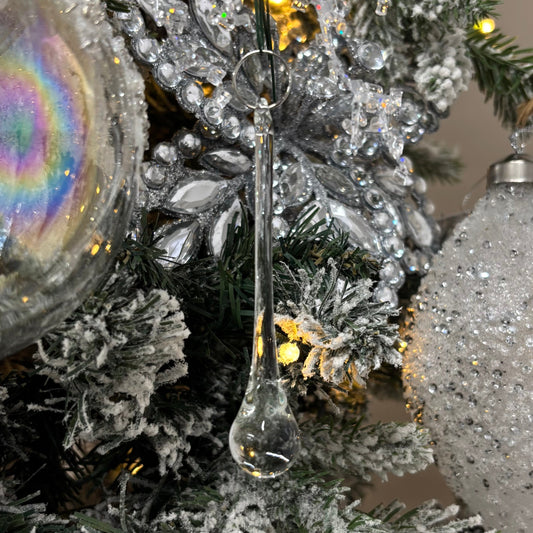 Crystal Icicle Drops - Pack of 5 - My Christmas