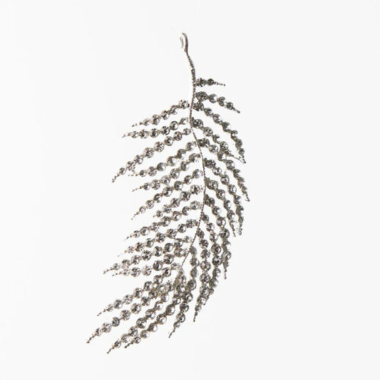 Crystal Leaf Ornament - My Christmas