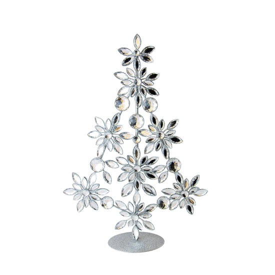 Crystal Silver Tree - My Christmas