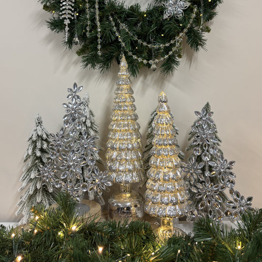 Crystal Silver Tree - My Christmas