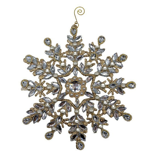 Crystal Snowflake Hanging Ornament - My Christmas
