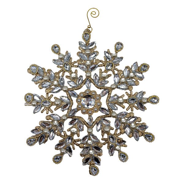Crystal Snowflake Hanging Ornament - My Christmas