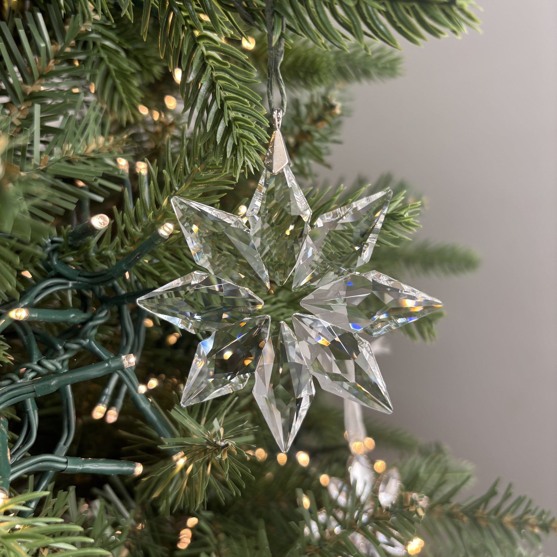 Crystal Star Ornament - My Christmas