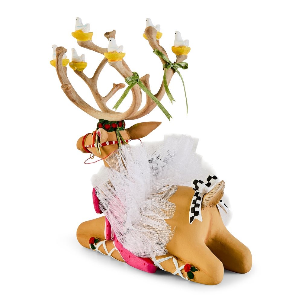 Dash Away Dancer Sitting Figurine - My Christmas