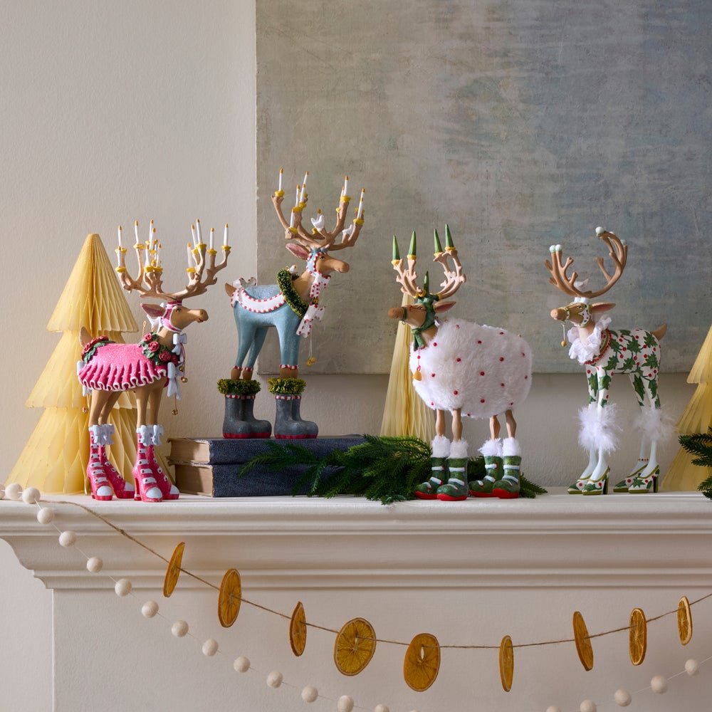 Dash Away Reindeer Figure Set of 4 - Kit A - My Christmas