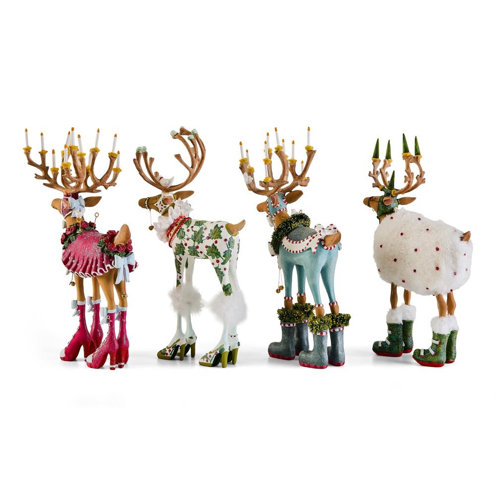 Dash Away Reindeer Figure Set of 4 - Kit A - My Christmas