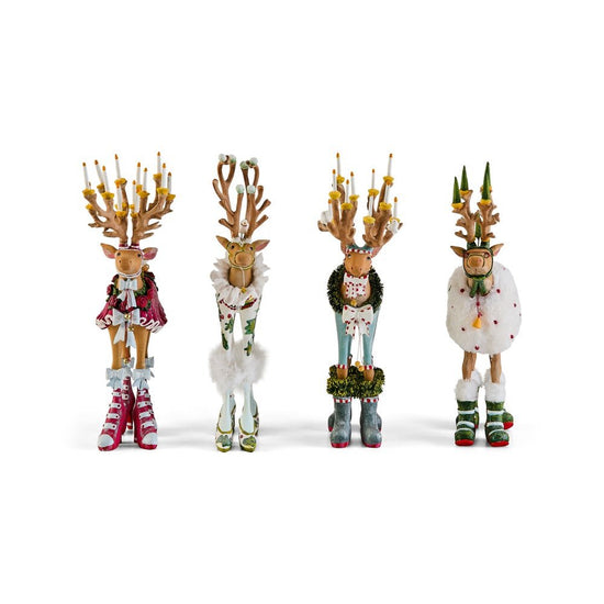 Dash Away Reindeer Figure Set of 4 - Kit A - My Christmas