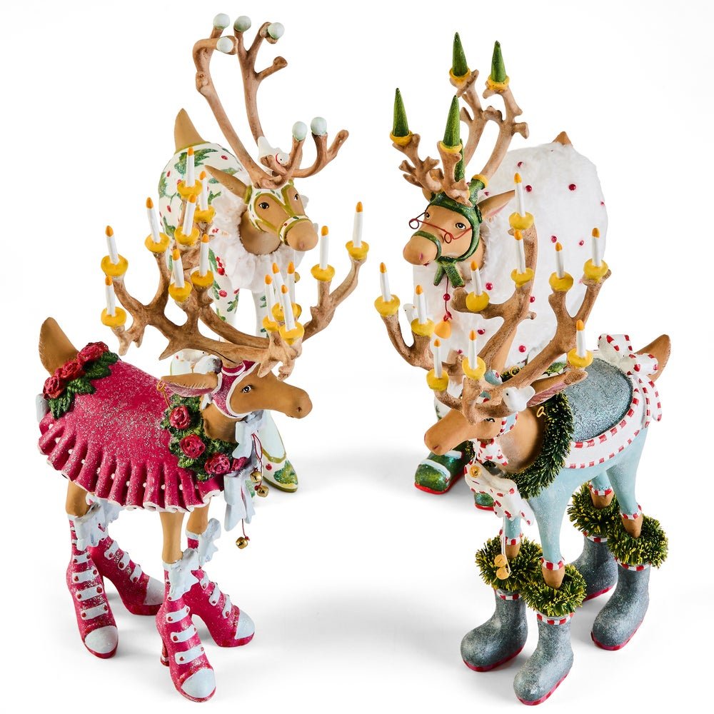 Dash Away Reindeer Figure Set of 4 - Kit A - My Christmas