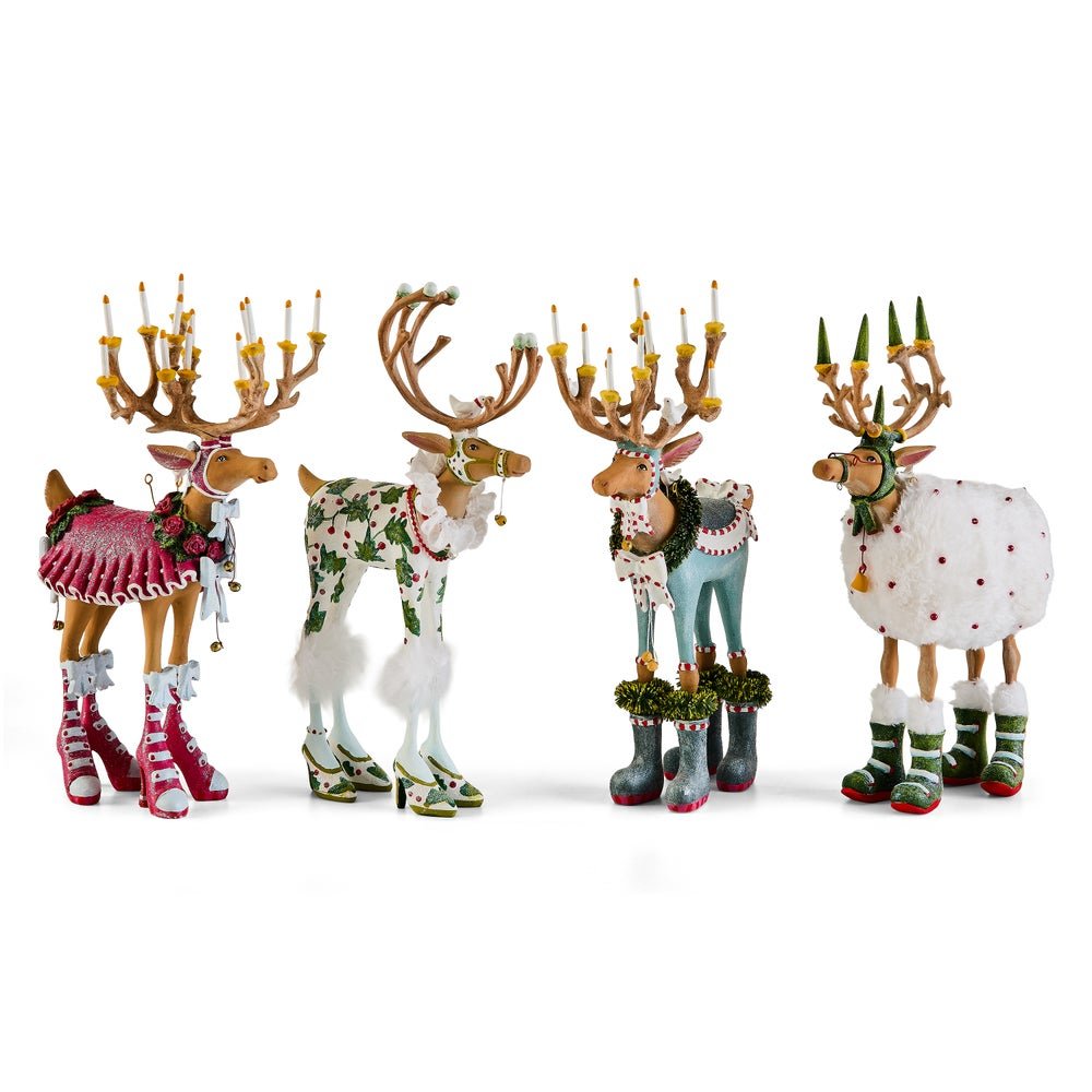 Dash Away Reindeer Figure Set of 4 - Kit A - My Christmas