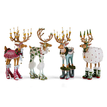 Dash Away Reindeer Figure Set of 4 - Kit A - My Christmas