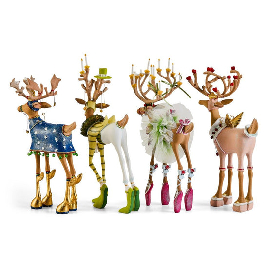 Dash Away Reindeer Figure - Set of 4 - Kit B - My Christmas