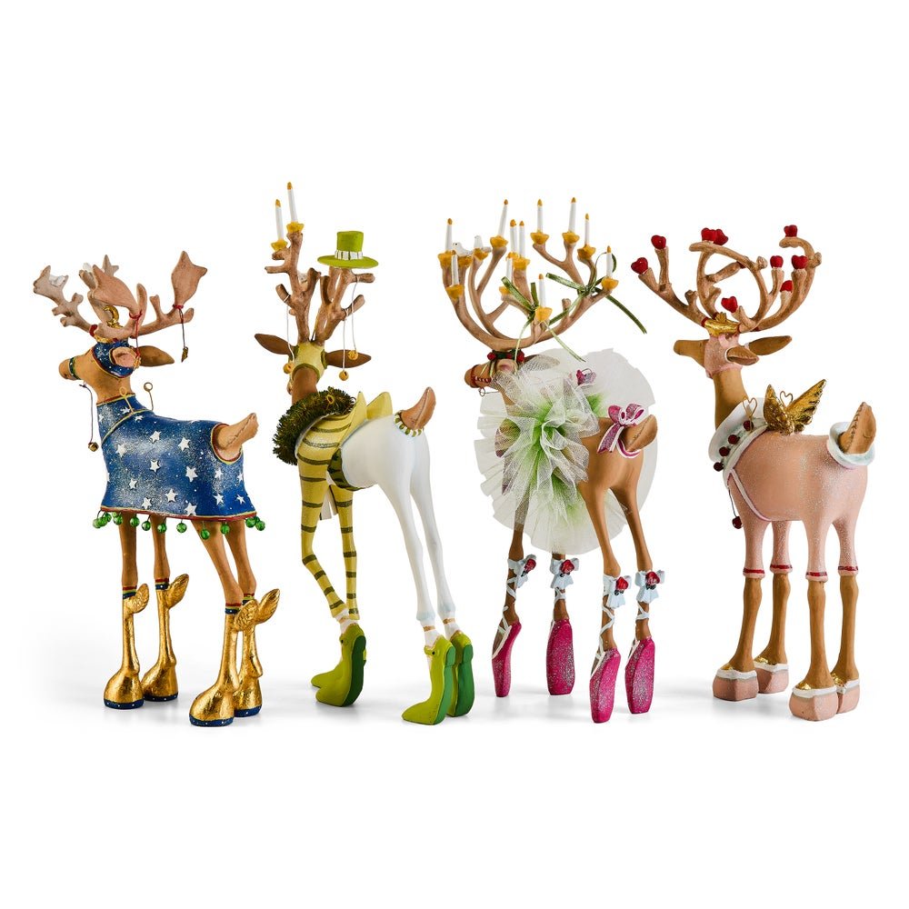Dash Away Reindeer Figure - Set of 4 - Kit B - My Christmas