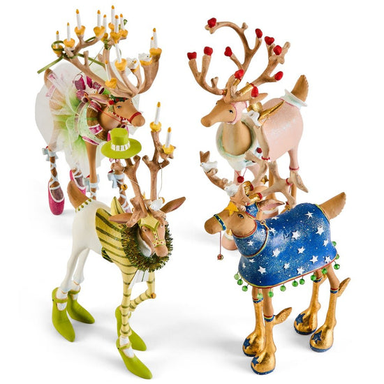 Dash Away Reindeer Figure - Set of 4 - Kit B - My Christmas