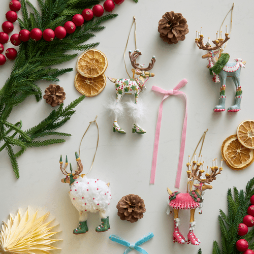 Dash Away Reindeer Ornament Set - Kit A - My Christmas