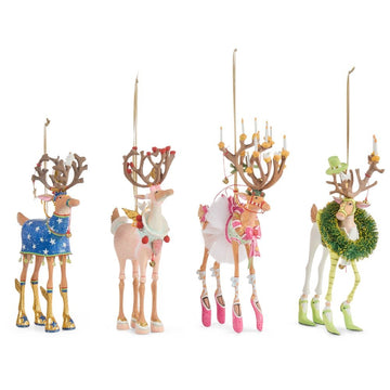 Dash Away Reindeer Ornament - Set of 4 - Kit B - My Christmas