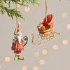 Dash Away - Santa and Sleigh Mini Ornaments Set - My Christmas