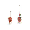 Dash Away - Santa and Sleigh Mini Ornaments Set - My Christmas