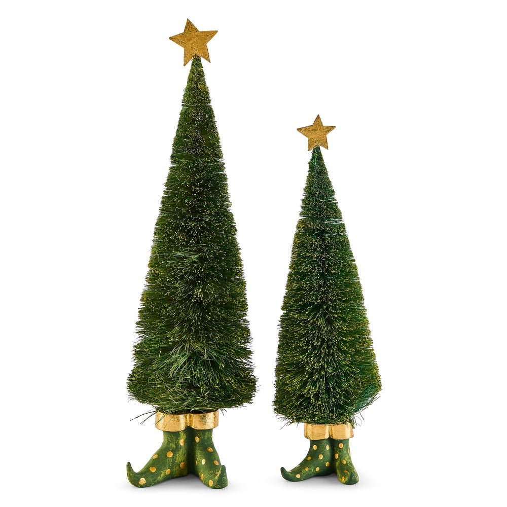 Dash Away - Sisal Elf Tree Figures 30cm and 38cm - My Christmas
