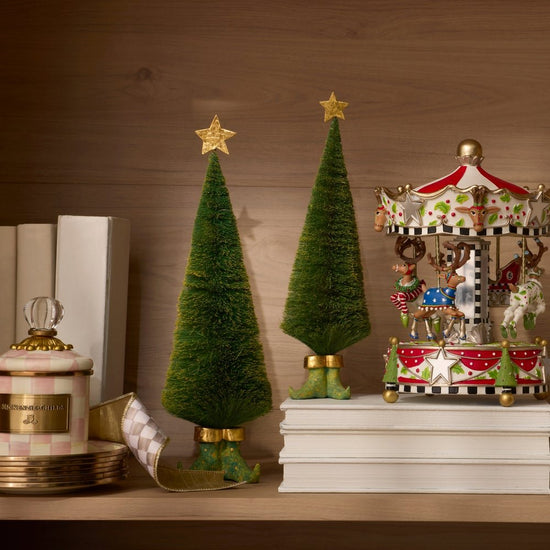 Dash Away - Sisal Elf Tree Figures 30cm and 38cm - My Christmas