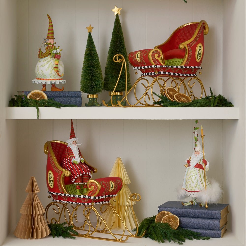 Dash Away - Sisal Elf Tree Figures 30cm and 38cm - My Christmas