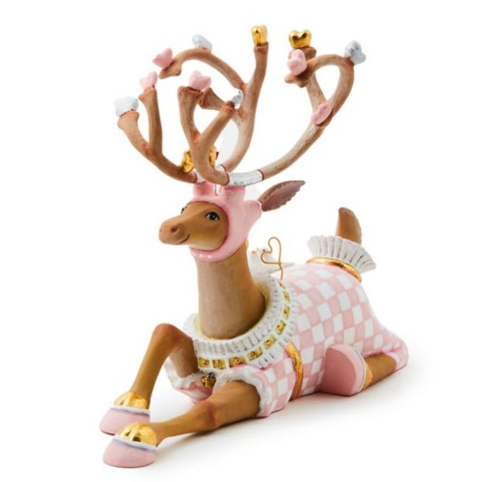 Dash Away Sitting Cupid Reindeer Figure - 2024 - My Christmas