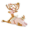 Dash Away Sitting Cupid Reindeer Figure - My Christmas