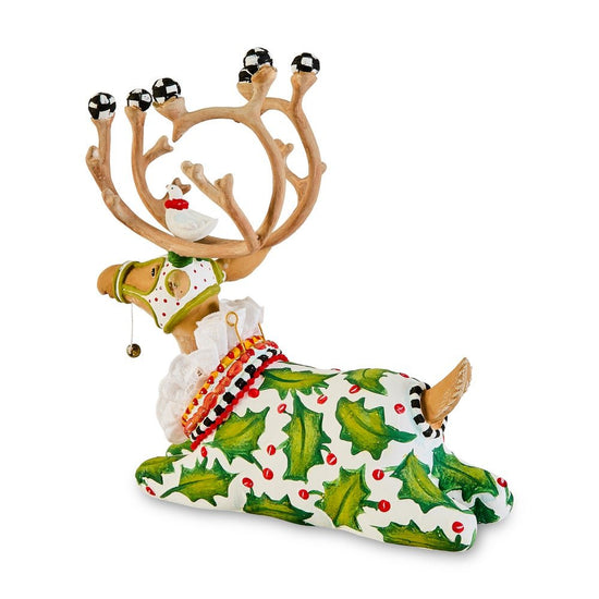 Dash Away Sitting Vixen Figurine - My Christmas